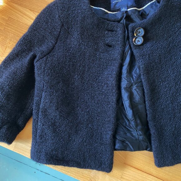 Like-new Banana Republic Cropped Wool Jacket - Picture 8 of 12